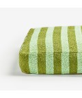 Bonnie and Neil | Pouffe | Boucle Stripe Olive